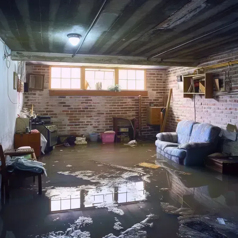 Flooded Basement Cleanup in University Place, WA